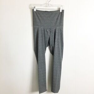 Womens Curveez Gray Shapewear Highrise Stretch Leggings Ankle Pants XL